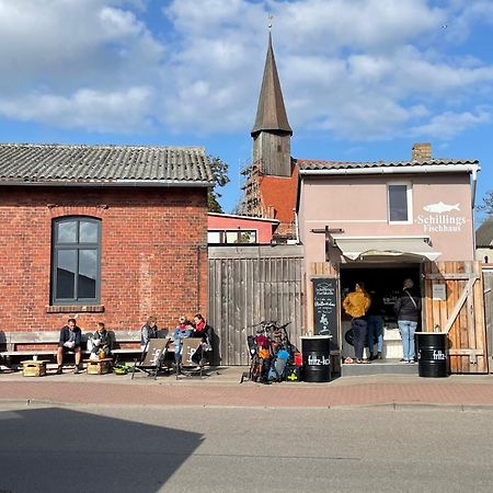 Reetferienhaus - Schaprode Hafen Bagian luar foto